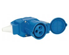 ΠΡΙΖΑ 3-ΠΟΛΙΚΗ ΓΩΝΙΑ ΜΠΛΕ ΜΕ ΣΟΥΚΟ 220V BRUNNER