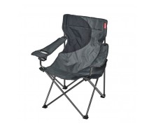 Καρέκλα υφασμάτινη σπαστή Trigano Armchair γκρι / μαύρο