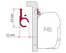 Kederschiene Rail