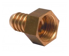 Messing-Tülle gerade, 1/2 Zoll x 10 mm, IG