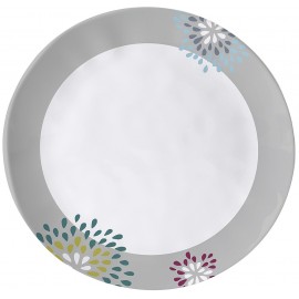 Πιάτο γλυκού Belfiore Durchm. 20 cm weiß/blau/grau