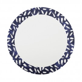 Πιάτο γλυκού Mix &  Match Durchm. 23 cm blau/weiß