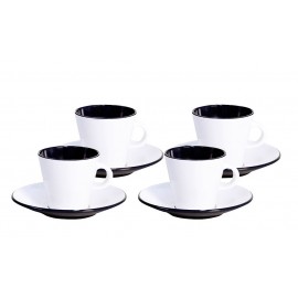 Espresso Set Linea Black 4-tlg.