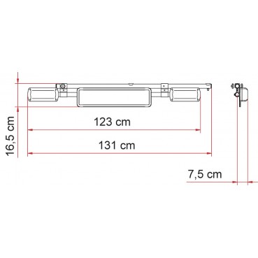 Προφυλακτήρας με φώτα Licence Plate Carrier
