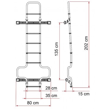 ΣΚΑΛΑ ΠΙΣΩ Deluxe DJ H3 Fiat Ducato ab 2006