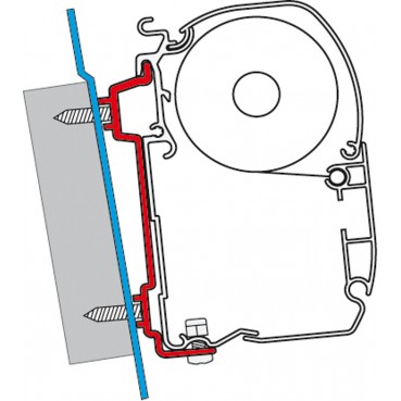 Αντάπτορας KIT FIAMMA F45S FORD TRANSIT HIGH ROOF