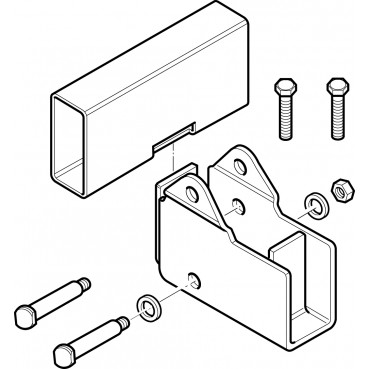 Αποστάτες 60 mm für Ranghiersystem Mover XT, XT2, XT4 und SX