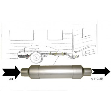 Schalldämpfer MAG zu Generator Eco Energy