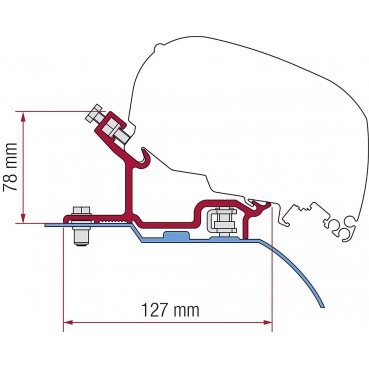 Αντάπτορας Kit Ducato H3 / Jumper H3 / Boxer H