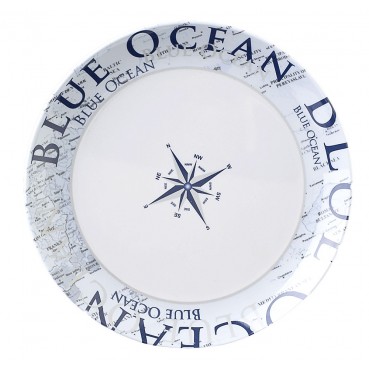 ΠΙΑΤΟ ΓΛΥΚΟΥ BRUNNER BLUE OCEAN 20CM