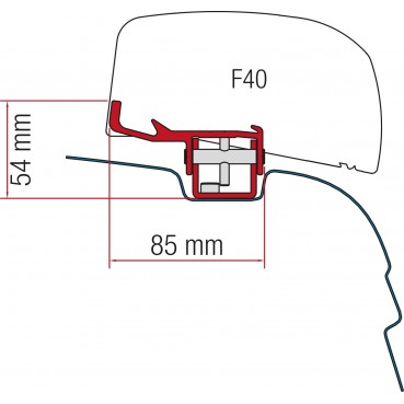 Αντάπτορας για Μαρκίζα F40 Van