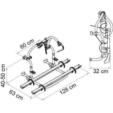 Βάση ποδηλάτων Carry Bike Pro C SLB
