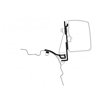 Αντάπτορας για Μαρκίζα Τοίχου Omnistor 3200 VW T5/T6 Minivan Multi Rail _LHD_