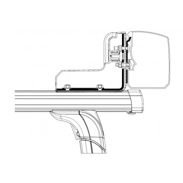 Αντάπτορας για Μαρκίζα Τοίχου Omnistor 3200 Roof Rack