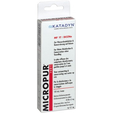 Απολυμαντικό πόσιμου νερού Micropur Forte Tabletten