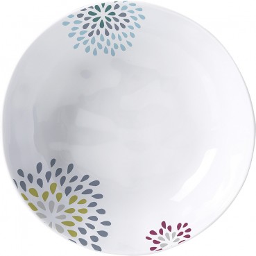 Πιάτο βαθύ Belfiore Durchm. 21 cm weiß/blau/grau