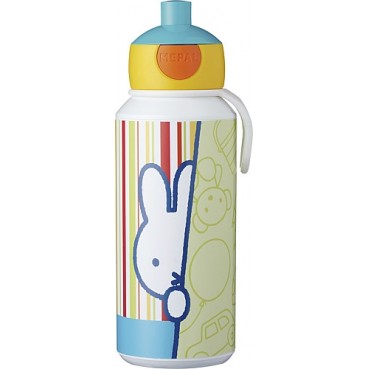 Kinder Trinkflasche Pop-Up Campus 400 ml Miffy bunt