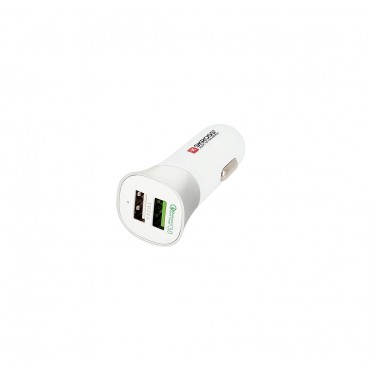 Auto Adapter Dual USB Quick Charge 3.0