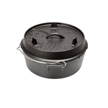 Feuertopf Dutch Oven mit planem Boden