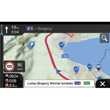 Navigationssoftware Z-EMAP66-EHG3 für Reisemobile 3 Jahre Updates
