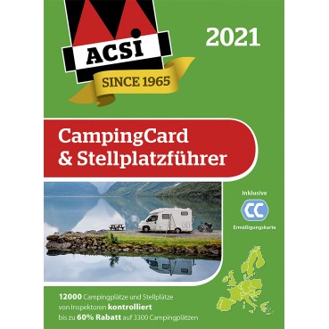 ACSI Camping Card & Stellplatzführer 2021