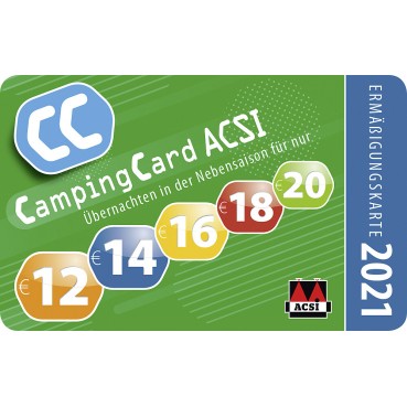 CampingCard-Führer ACSI 2021 deutsch