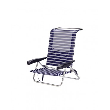 Καρέκλα παραλίας Beach Chair Nytexline μπλε/ασπρο