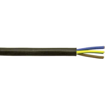 Ηλεκτρική γραμμή H05VV-F 10 m schwarz 1,5 mm²