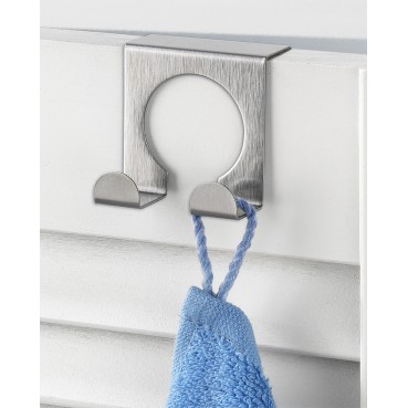 Πιάστρα πορτας διπλή ανοξείδωτη