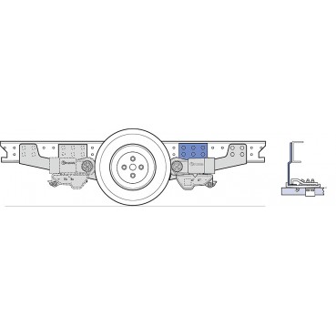 Flachrahmensatz für Mover XT, XT 2, XT 4, S