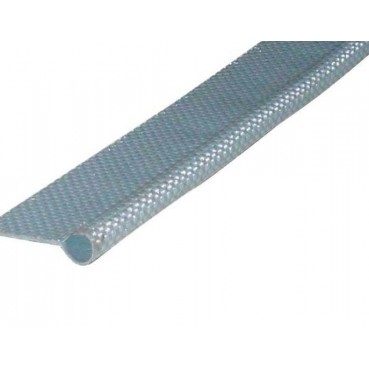 Textilkeder grau 7x25 mm