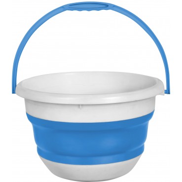 Display Bucket Vinis Fold-Away 12pcs (blue)