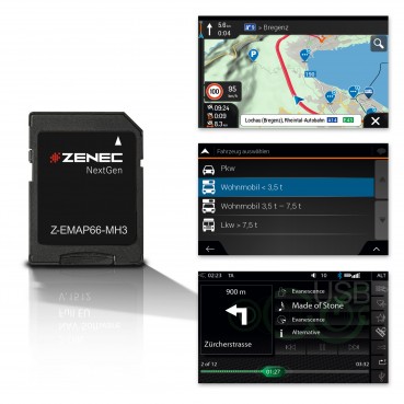 Navigationssoftware Z-EMAP66 - Z-N965