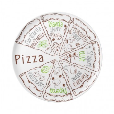 Πιάτο σερβιρίσματος Pizza Q 37,5 ( 2 τεμ )