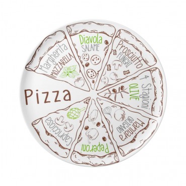 Πιάτο σερβιρίσματος Pizza Q 37,5 ( 2 τεμ )