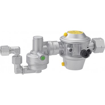 Σύστημα ρυθμιστή πίεσης υγραερίου Caramatic DriveOne mit Tankplatte 30 mbar, 1,5 kg/h