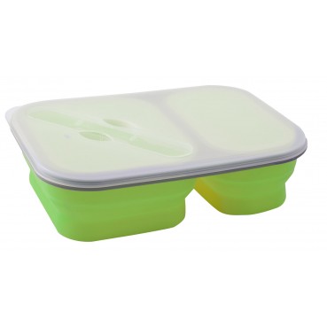 Τάπερ πτυσσόμενο Snack Box L (green)