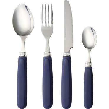 Cutlery set Party 16pcs (grey)