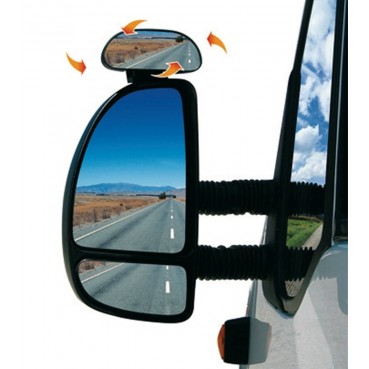 Dead angle tow mirror Optilus (orange)